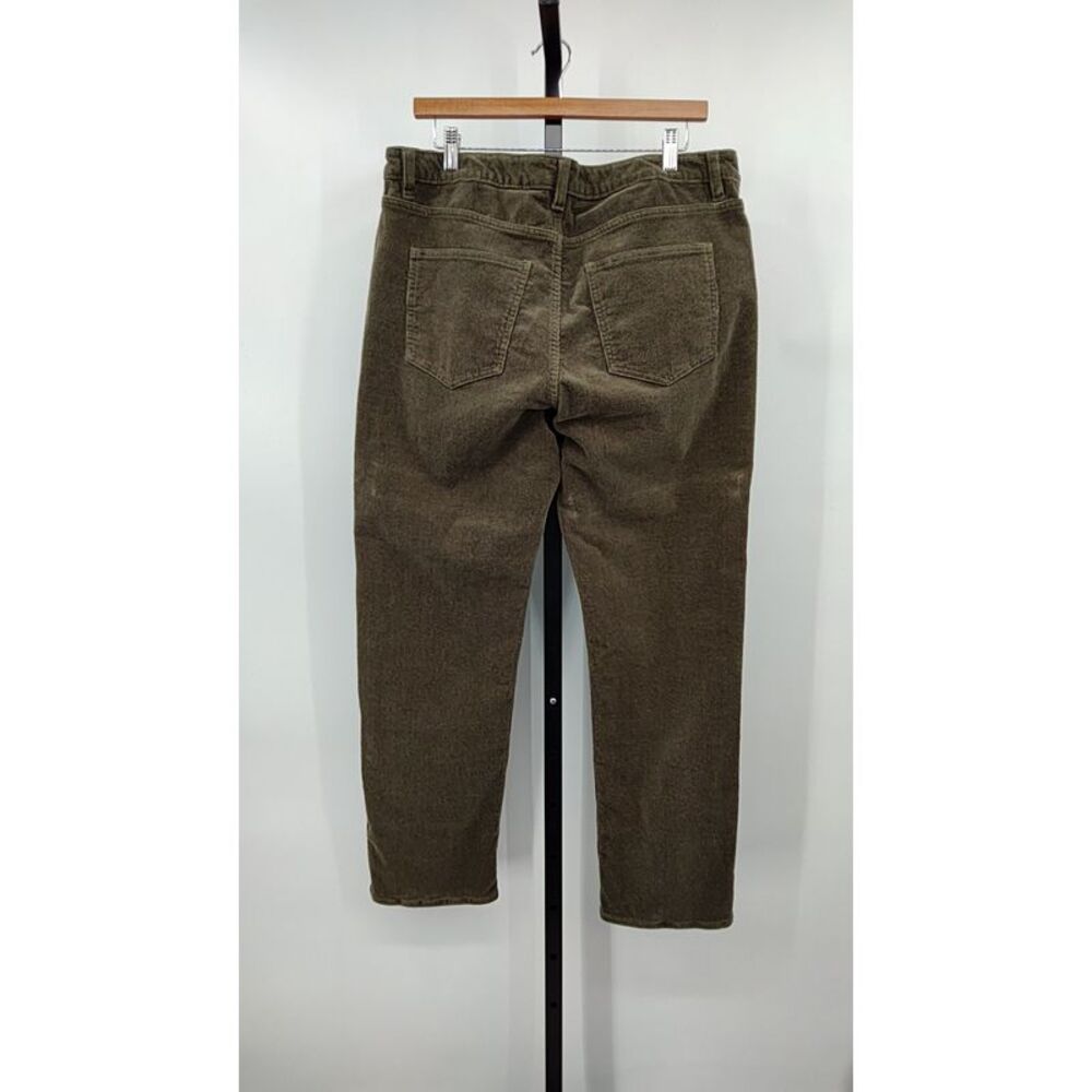 Quince Men Organic Stretch Corduroy 5-Pocket Pants Seaweed 34X30 - Picture 3 of 3